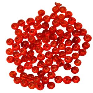 Χάντρες διάφορες Glass 5mm / 60pcs Red