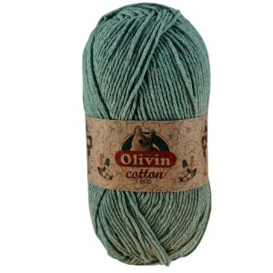Olivin Νήμα πλεξίματος Cotton Eco 538 - Seafoam