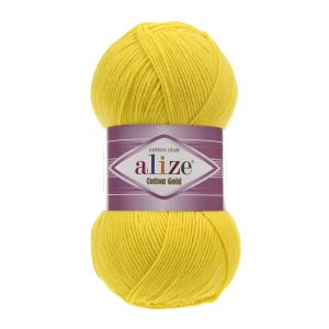 Alize Νήμα Πλεξίματος Cotton Gold 110 - Yellow
