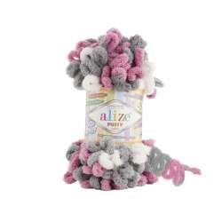 Alize Puffy Color Knitting Yarn