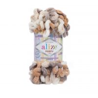 Alize Puffy Color Knitting Yarn 5926