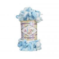 Alize Puffy Color Knitting Yarn 5924