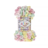 Alize Puffy Color Knitting Yarn 5862