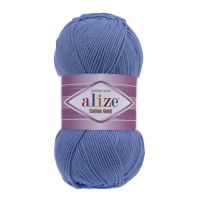 Alize Νήμα Πλεξίματος Cotton Gold 236 - Electric Blue