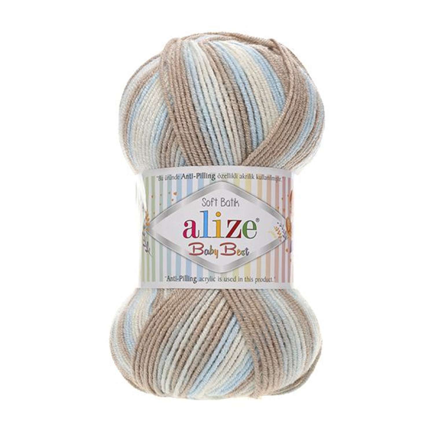 Alize Knitting Yarn Baby Best Batik