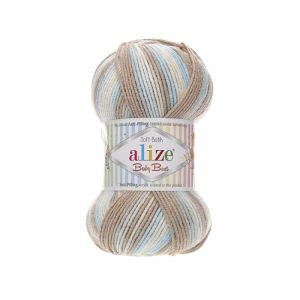 Alize Knitting Yarn Baby Best Batik 6657 - 6657