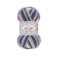 Alize Knitting Yarn Baby Best Batik 6665 - 6665