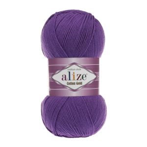 Alize Νήμα Πλεξίματος Cotton Gold 44 - Purple