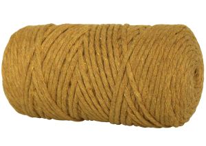 Cotton Twist Macrame Slim thread 30 - Dark Saffron
