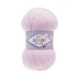 Alize Knitting Yarn Sekerim Bebe 185 - Light Pink