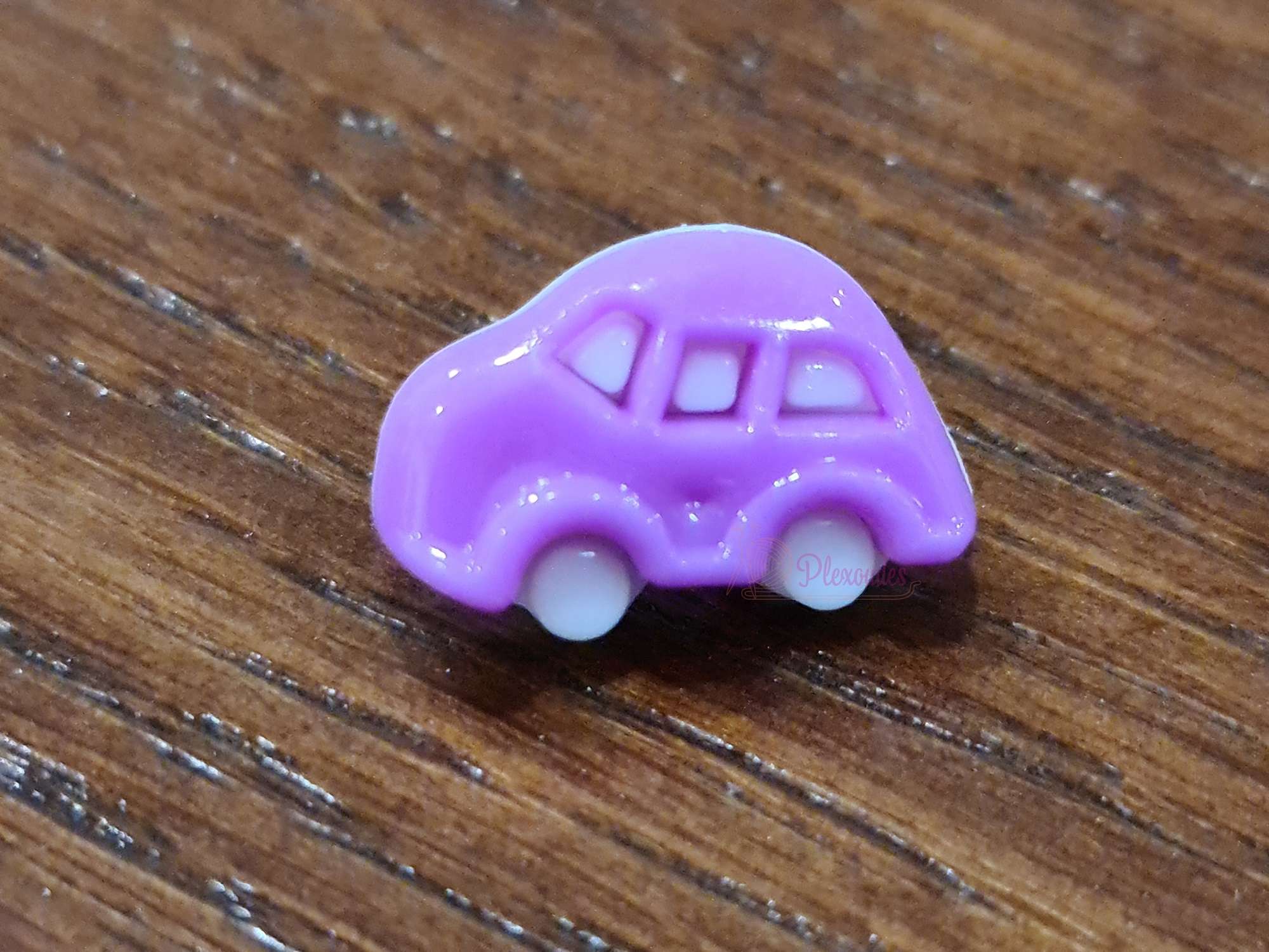 Κουμπιά σε Σχήμα Αυτοκίνητο 16mm 3 - Purple