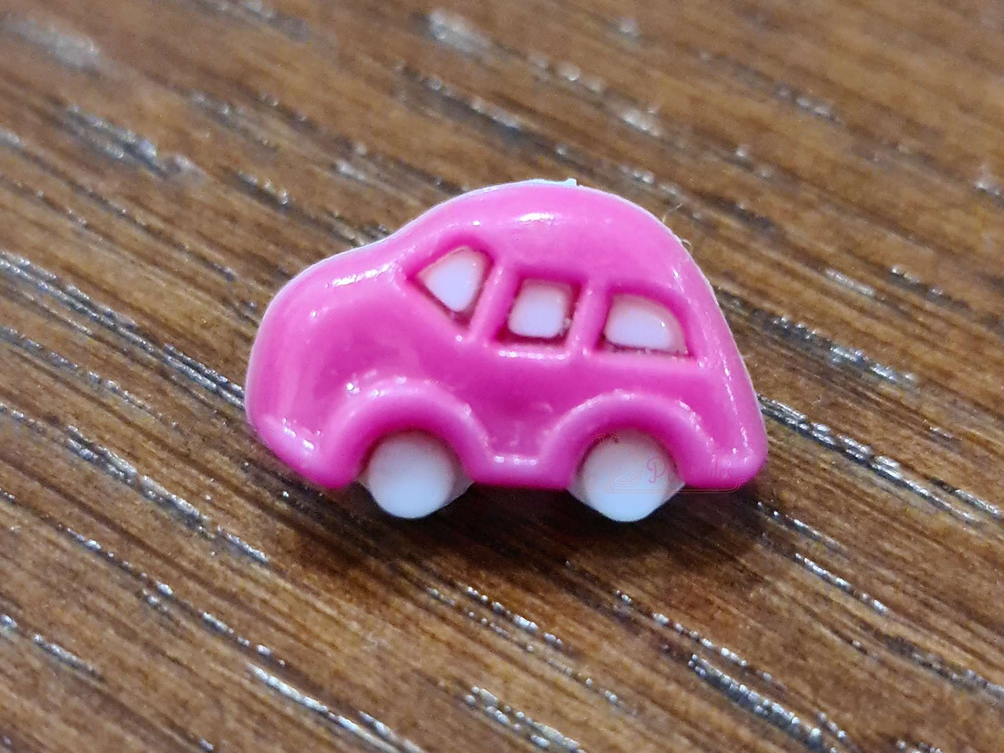 Κουμπιά σε Σχήμα Αυτοκίνητο 16mm 8 - Fushcia