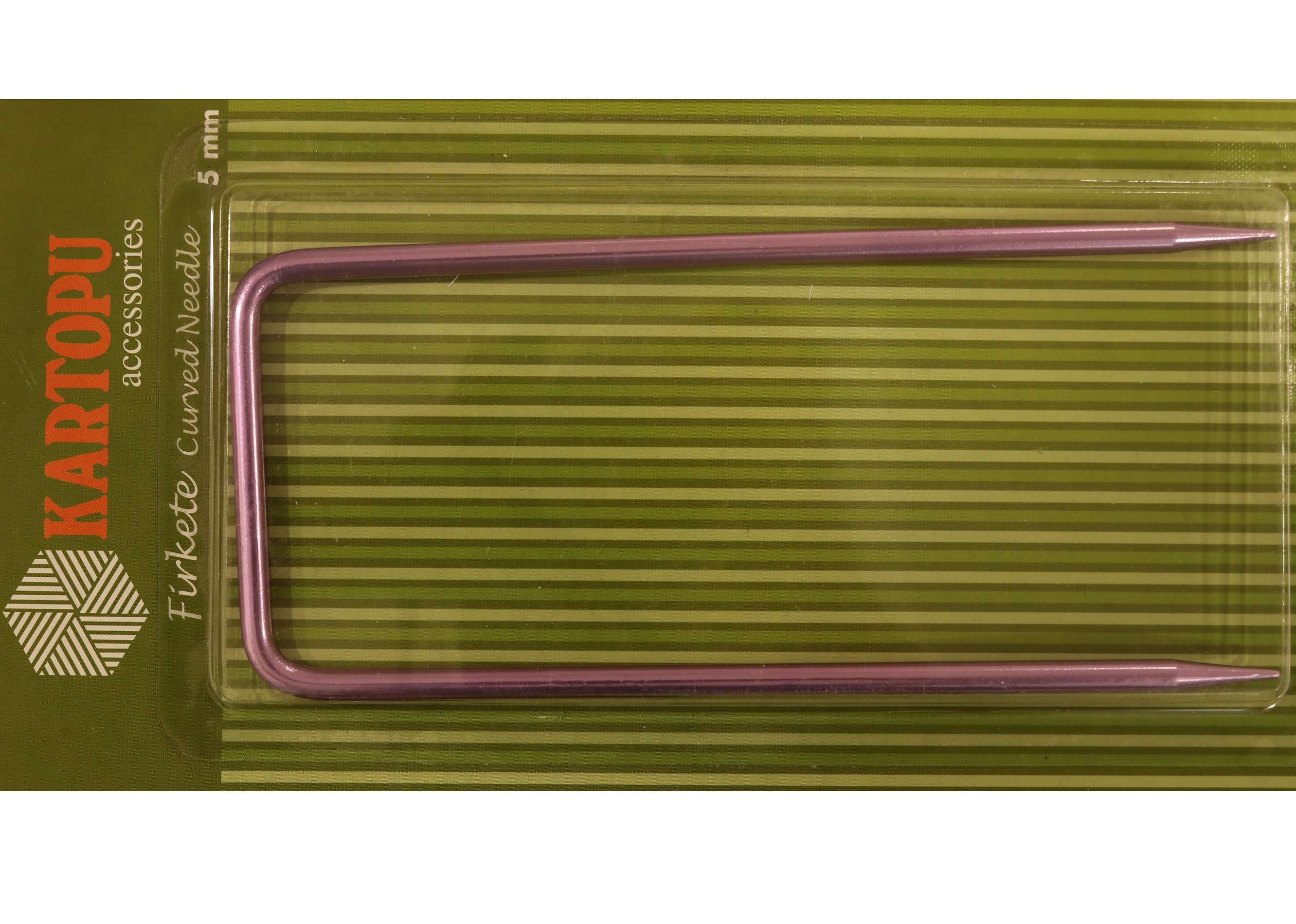 Kartopy Φουρκέτα Πλεξίματος 5mm (15,5x6,5cm)