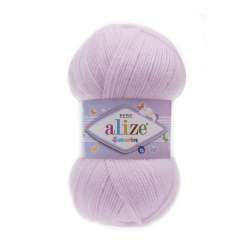 Alize Knitting Yarn Sekerim Bebe 275 - Powder Lilac