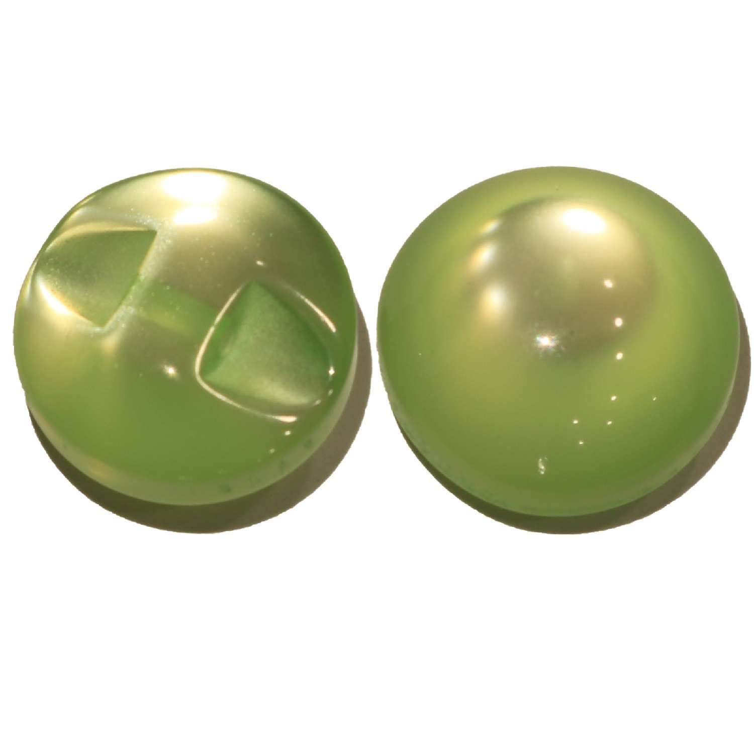 Κουμπιά Φούσκα Γυαλιστερά 10BTNF - Lime