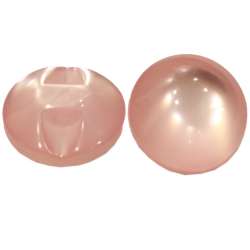 Κουμπιά Φούσκα Γυαλιστερά 11BTNF - Peach Pink