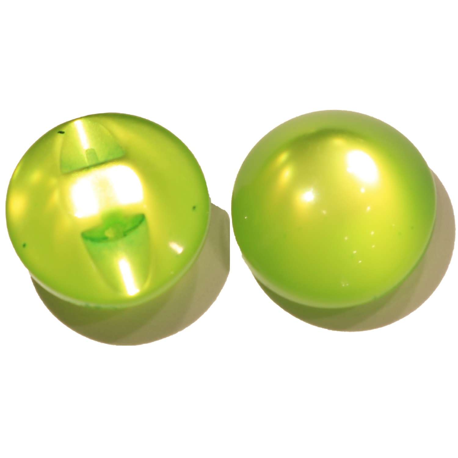 Κουμπιά Φούσκα Γυαλιστερά 12BTNF - Chartreuse