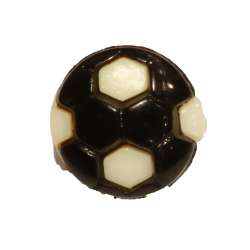 Κουμπιά σε Σχήμα Μπάλας Ποδοσφαίρου 13mm 03BTNP - Black