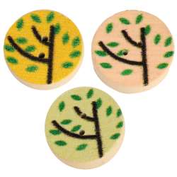 Παιδικά Κουμπιά σε Διάφορα Σχήματα Part 2 10BTN2DP - Trees