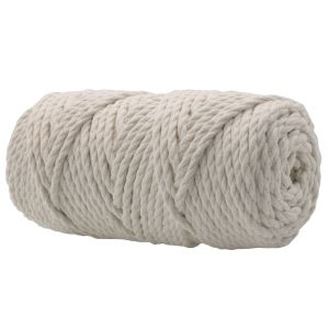 Cotton Twist Rope Bag Thread 3mm 06RP - Cream