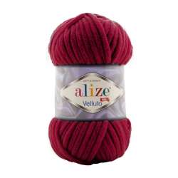 Alize Velluto Knitting Yarn 107 - Cherry