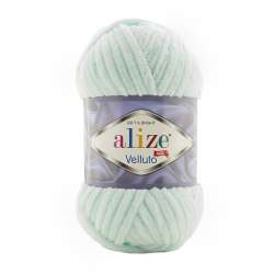 Alize Velluto Knitting Yarn 15 - Water Green