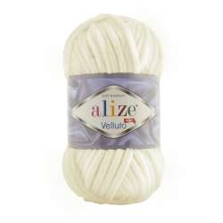 Alize Velluto Knitting Yarn 62 - Cream