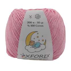 Oxford Νήμα Πλέξιματος Cotton Eco Baby 11ECB - Light Pink
