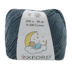 Oxford Νήμα Πλέξιματος Cotton Eco Baby 18ECB - Blue Jeans