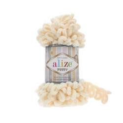 Alize Νήμα Πλεξίματος Puffy 742 - Vanilla