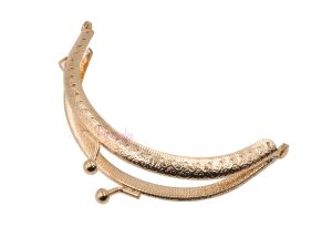 03 Σκελετός για τσάντα / πορτοφόλι Nina (11cm) - Χρυσό