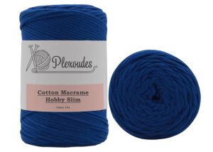 Νήμα Τσάντας Cotton Macrame Hobby Slim 157 - Royal Blue