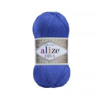 Alize Νήμα Πλεξίματος Diva 132 - Royal Blue