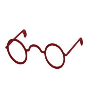 Γυαλιά για Amigurumi Πλαστικά Κόκκινο