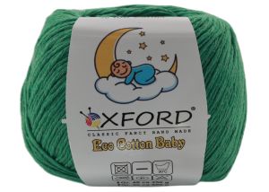 Oxford Νήμα Πλέξιματος Cotton Eco Baby 24ECB - Emerald