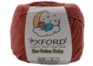 Oxford Νήμα Πλέξιματος Cotton Eco Baby 25ECB - Maroon