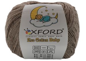 Oxford Νήμα Πλέξιματος Cotton Eco Baby 26ECB - Vizon