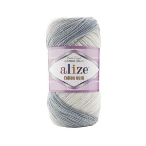Alize Cotton Gold Batik Knitting Yarn 2905