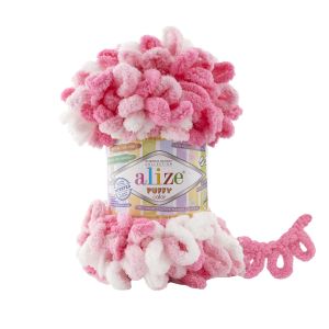 Alize Puffy Color Knitting Yarn 6383