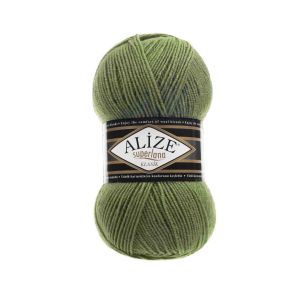 Alize Νήμα Πλεξίματος Superlana Klasik 620 - Olive Green