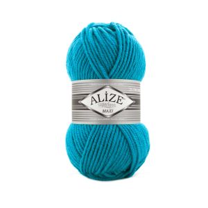Alize Νήμα Πλεξίματος Superlana Maxi 484 - Turquoise