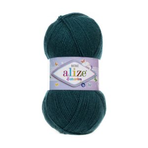 Alize Knitting Yarn Sekerim Bebe 212 - Petrol