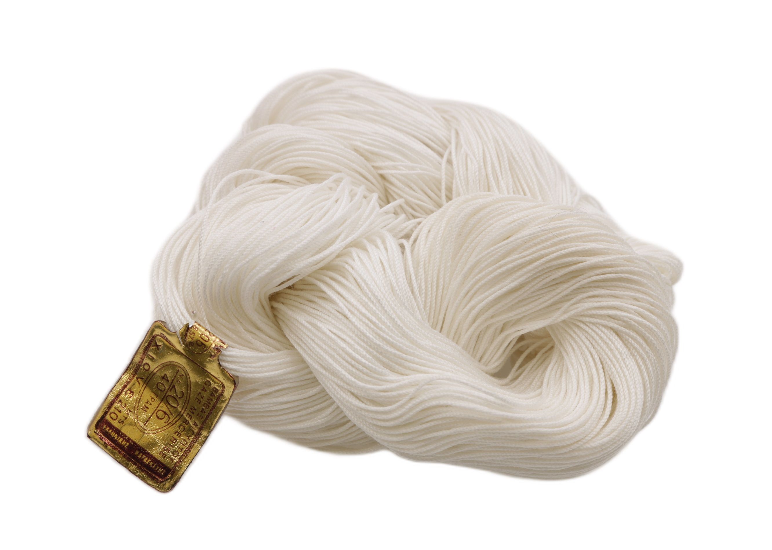 Δαντελόνημα Butterfly Egyptian Ασπρο Νο 20