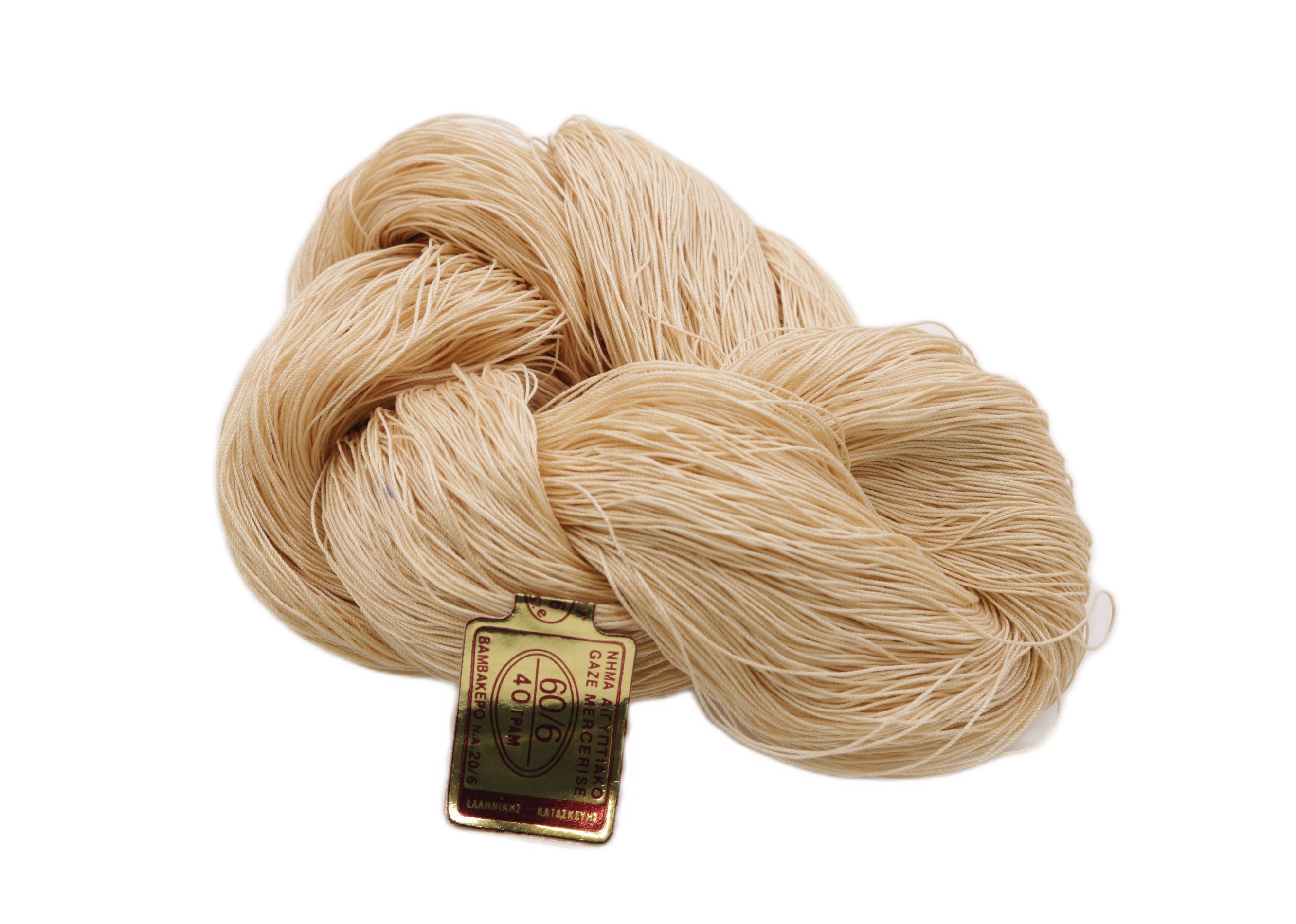 Δαντελόνημα Butterfly Egyptian Μπέζ Νο 30