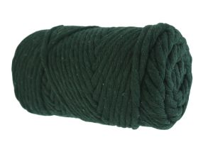 Cotton Twist Macrame Thick DIY Craft Yarn 523 - Dark Green