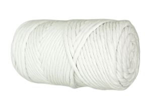 Cotton Twist Macrame Thick DIY 501 - White