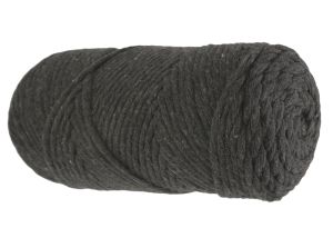 Cotton Twist Macrame Slim DIY 517 - Dark Gray