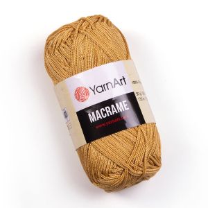 YarnArt Macrame bag yarn 155 - Gold