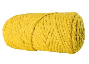 Cotton Twist Macrame Thick DIY 507 - Yellow