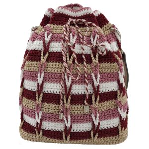 Knitted Backpack / Crossbody Bag Crossbody bag with braids